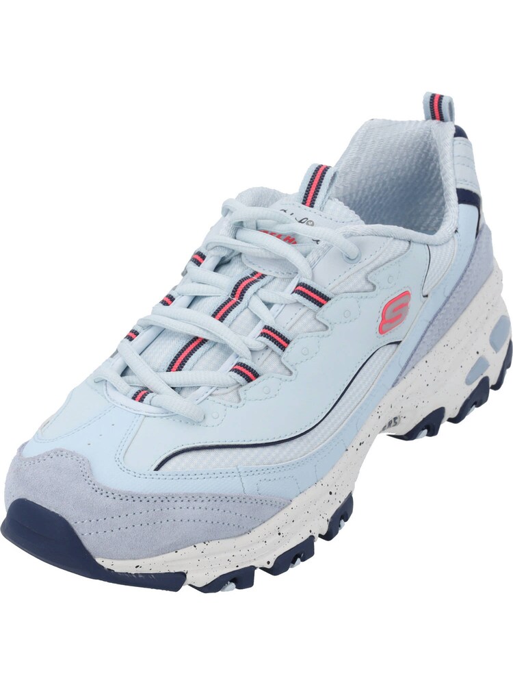 SKECHERS Sneaker 'D'Lites' Damen Größe 35 hellblau / dunkelblau / rot
