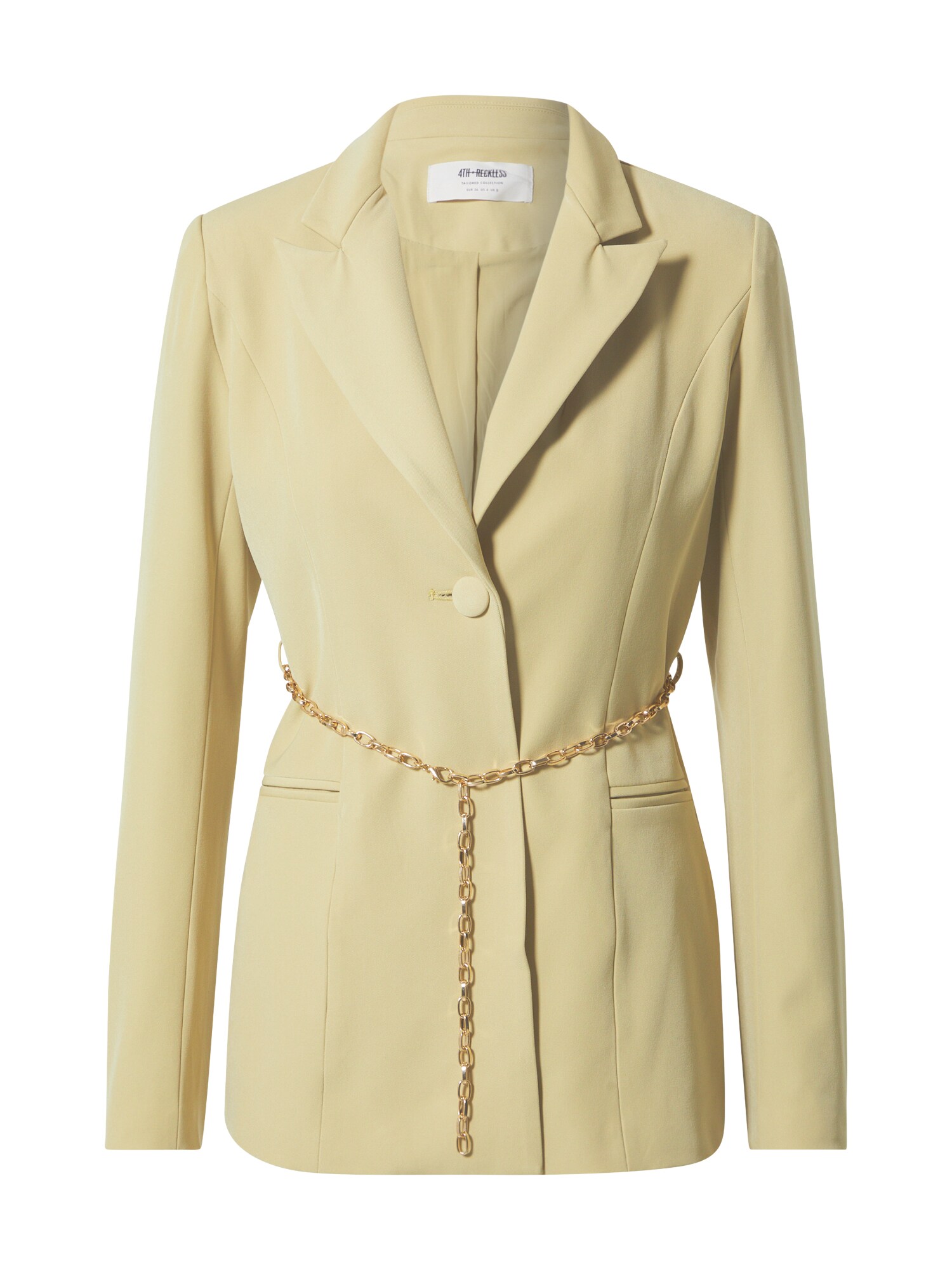 4th & Reckless Blazer švarkas 'Lia'  šviesiai geltona