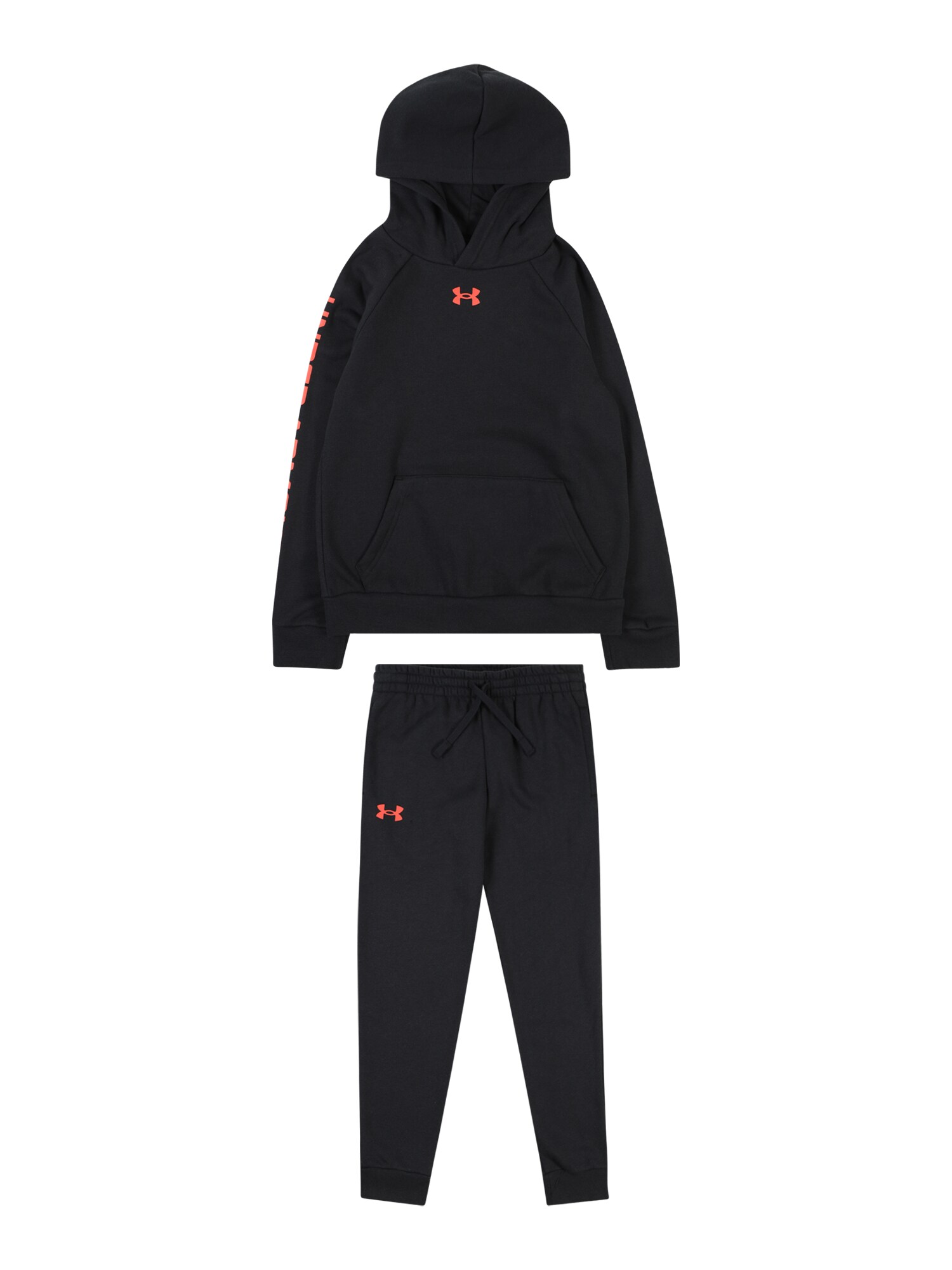 UNDER ARMOUR Tréningový komplet 'Rival'  melónová / čierna