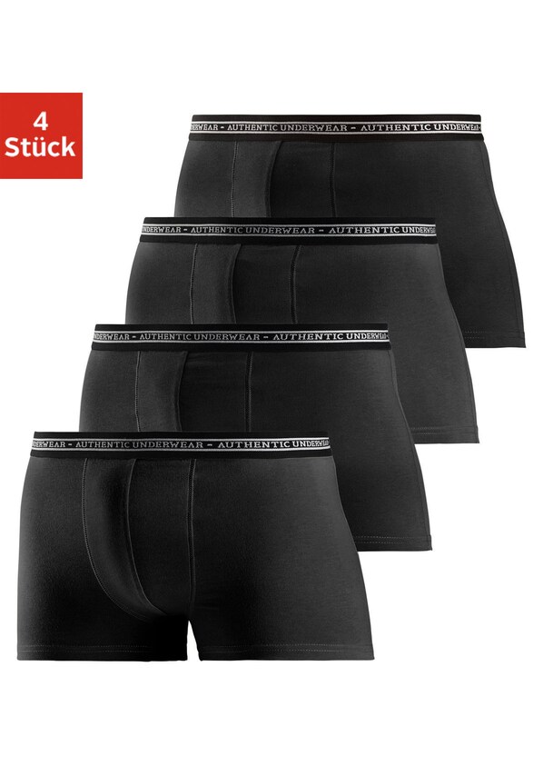 AUTHENTIC UNDERWEAR, Boxeralsók, fekete, 2 kép a 2 közül