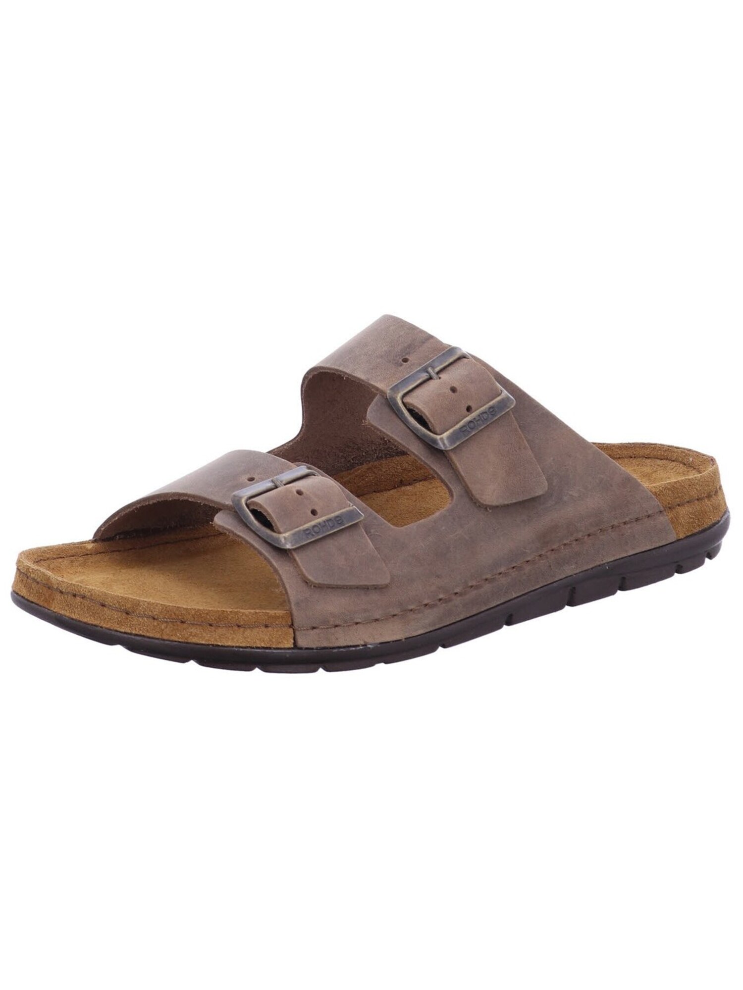 Rohde Pantolette Herren 5918/72 Echtleder In Braun