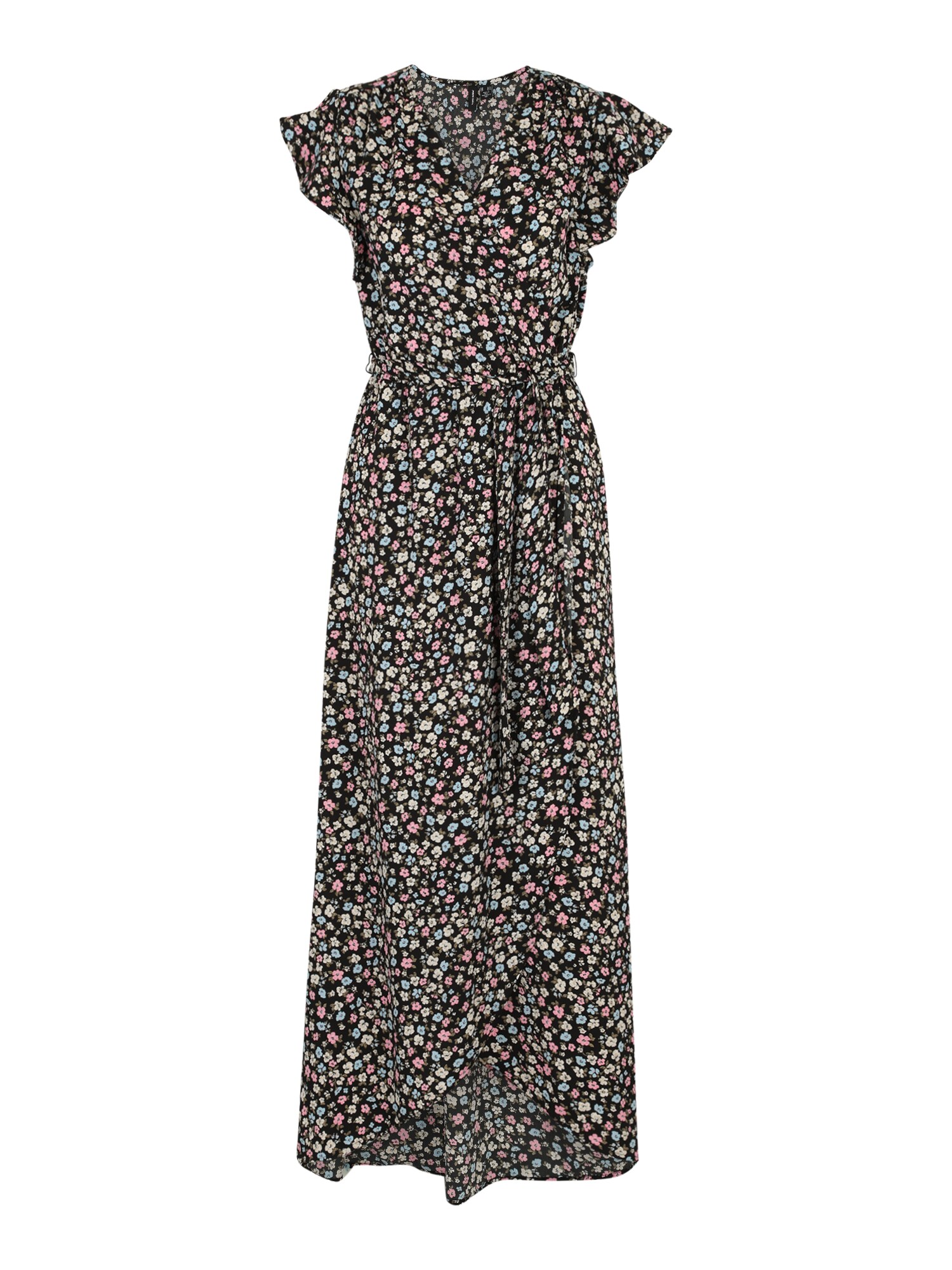 Vero Moda Tall Ruha 'VMPAGE'  világoskék / olíva / rózsaszín / fekete akciós termékkép 1