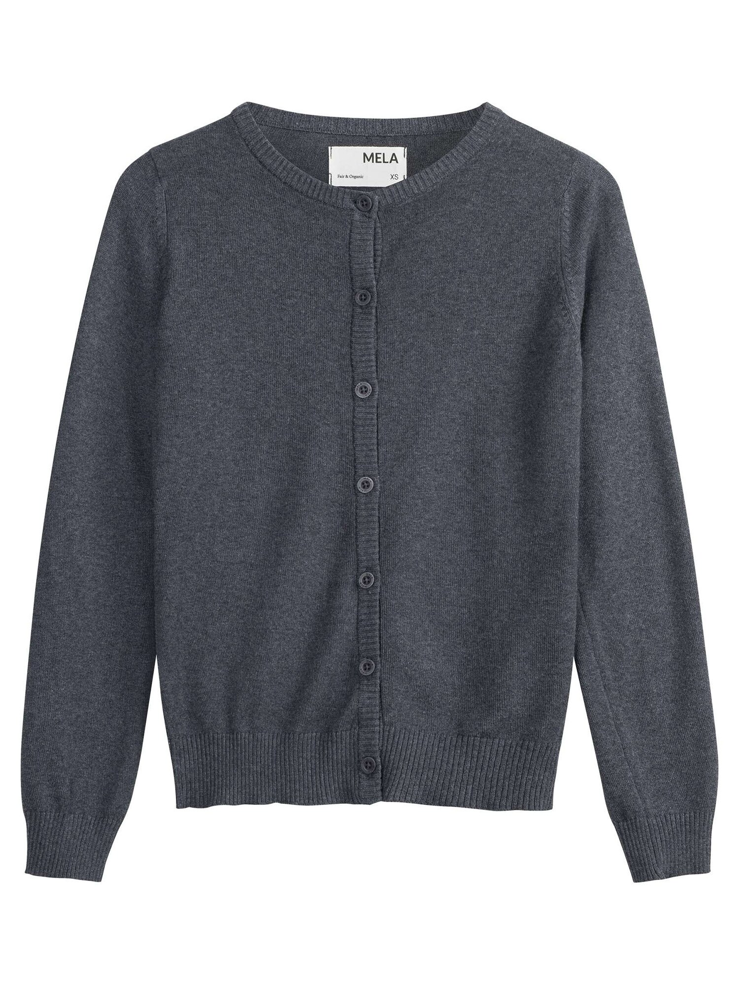 MELA Geacă tricotată Nameen  gri metalic