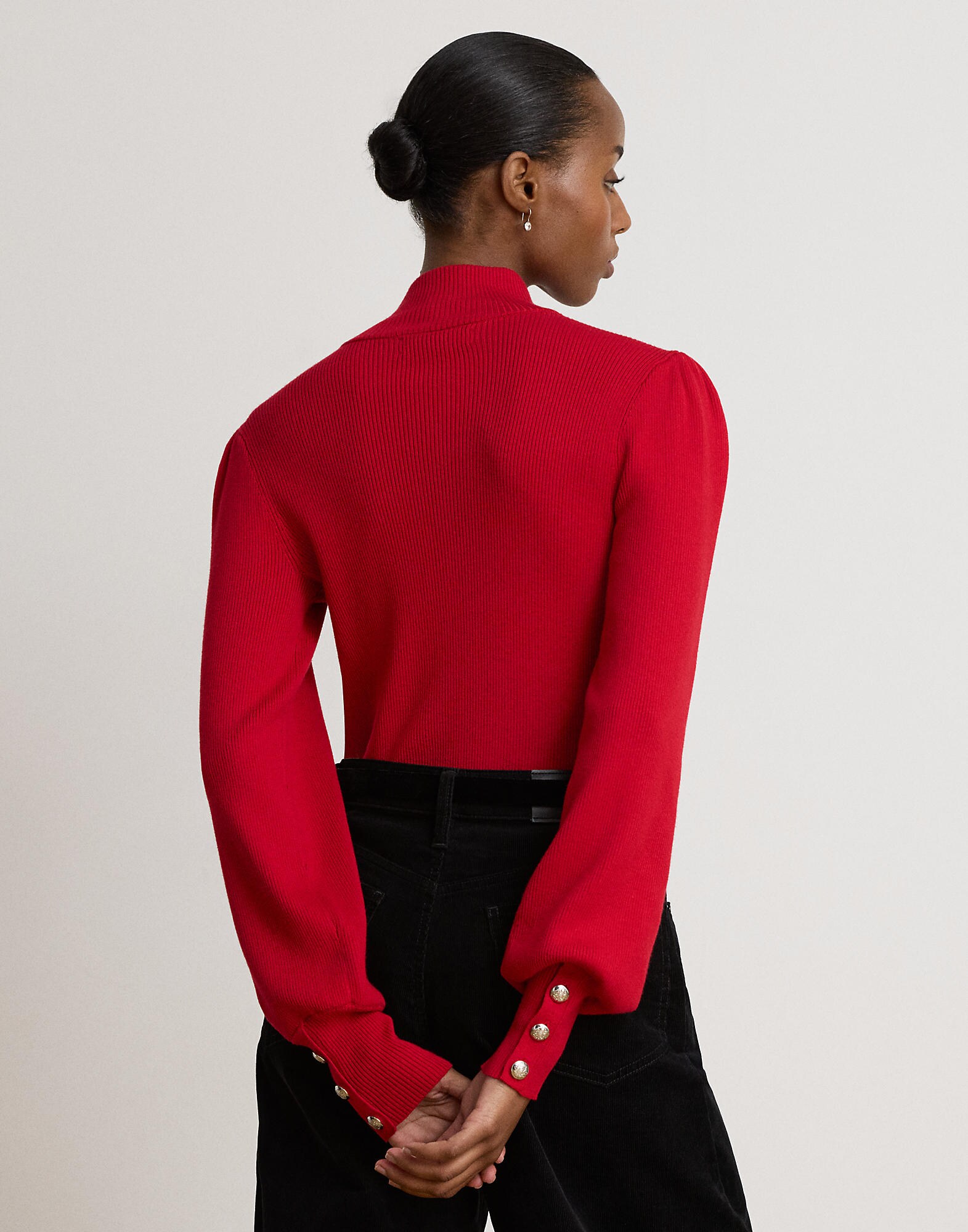 Lauren Ralph Lauren Jersey 'DWORINA'  rojo – imagen 3