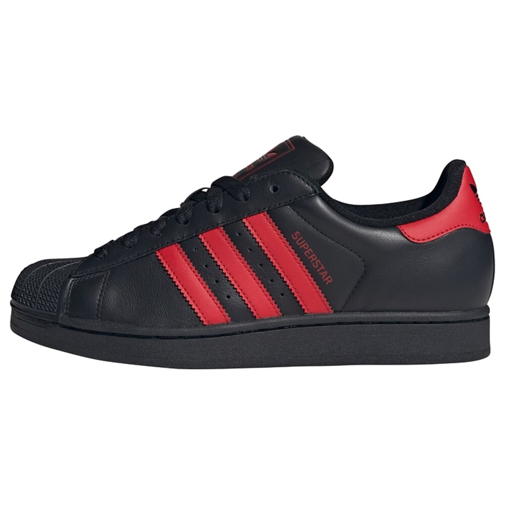 ADIDAS ORIGINALS Sneaker 'Superstar II' Herren Größe 38 rot / schwarz