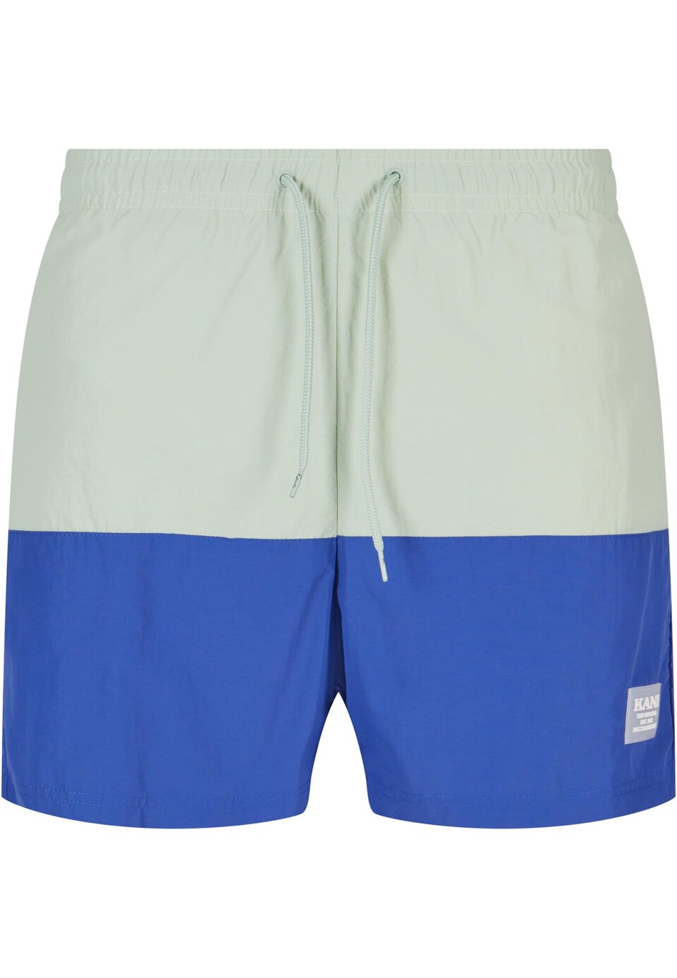 Badshorts royalblå / grå