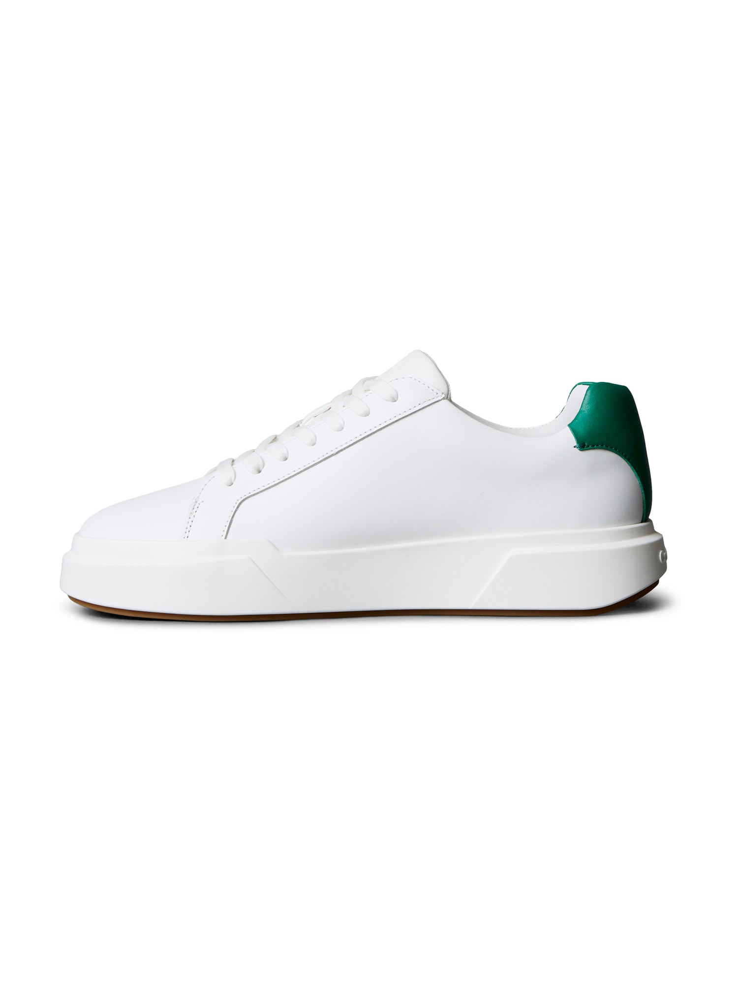 Calvin Klein Jeans Sneaker grün / weiß