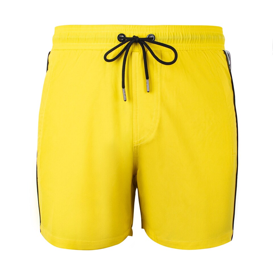 Badshorts 'Seatbeat' gul / svart