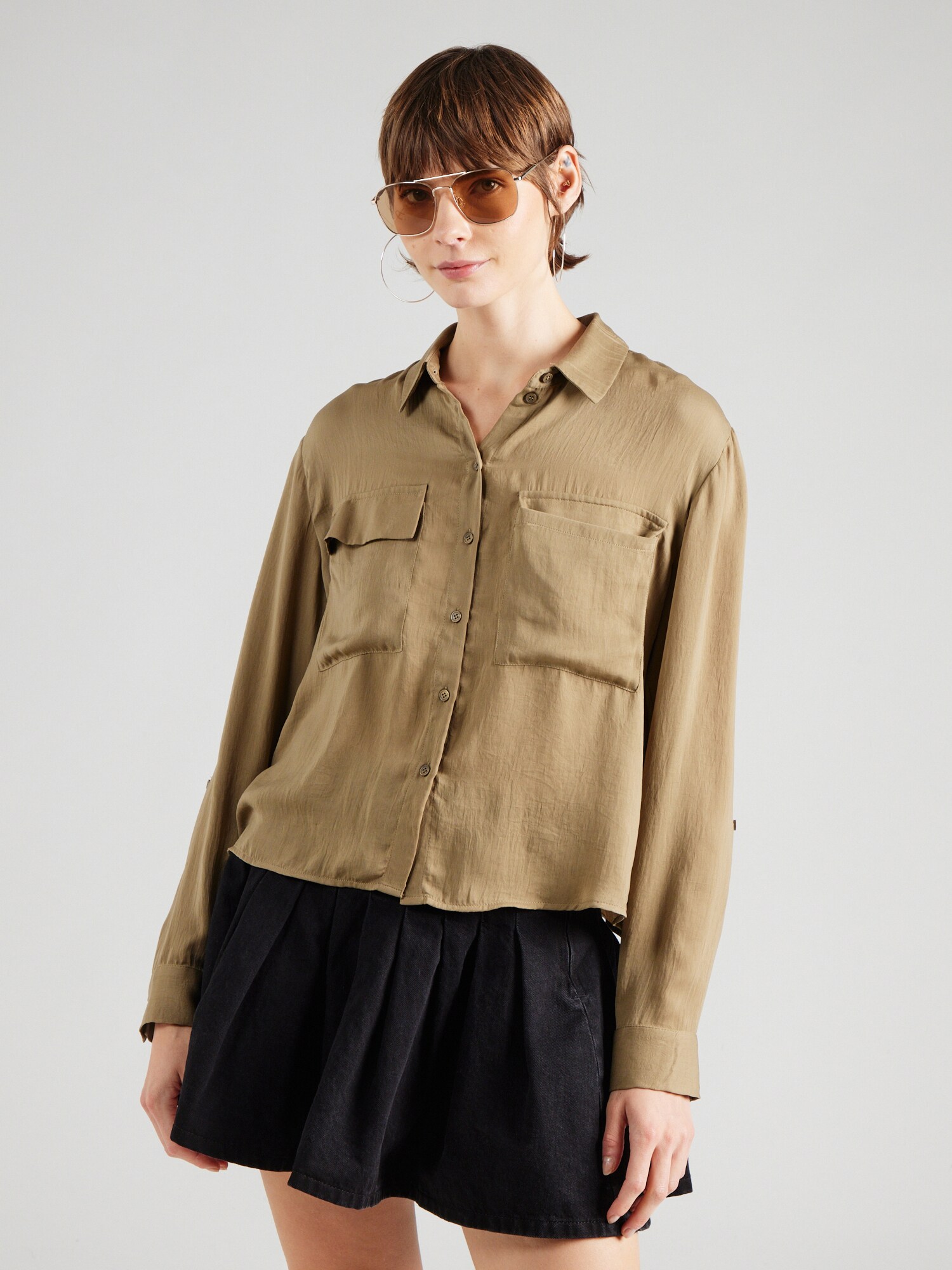 VERO MODA Blúz 'VMFABIANA'  olíva termék 2. képe