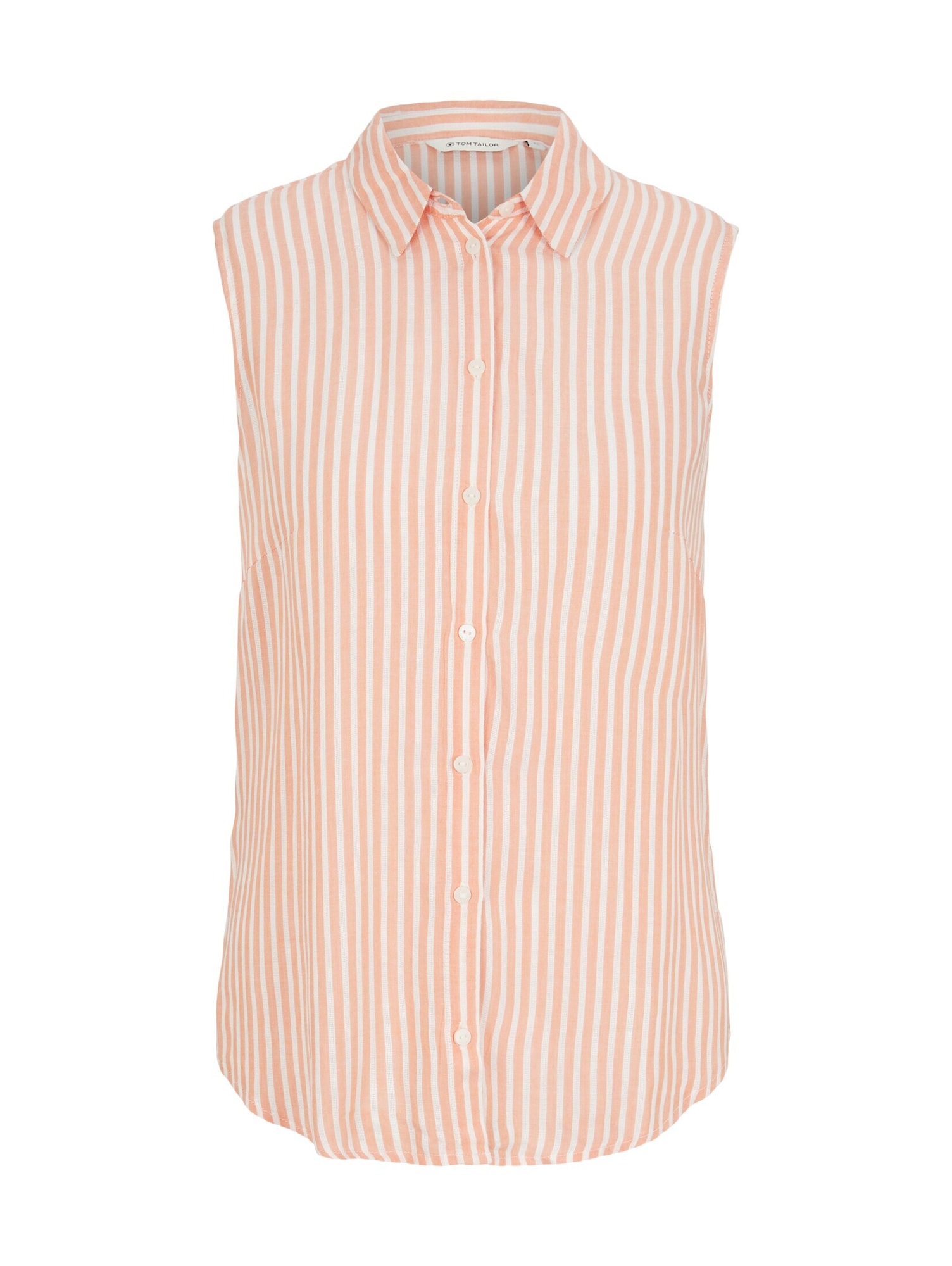 Tom Tailor TOM TAILOR Bluse pfirsich / weiß