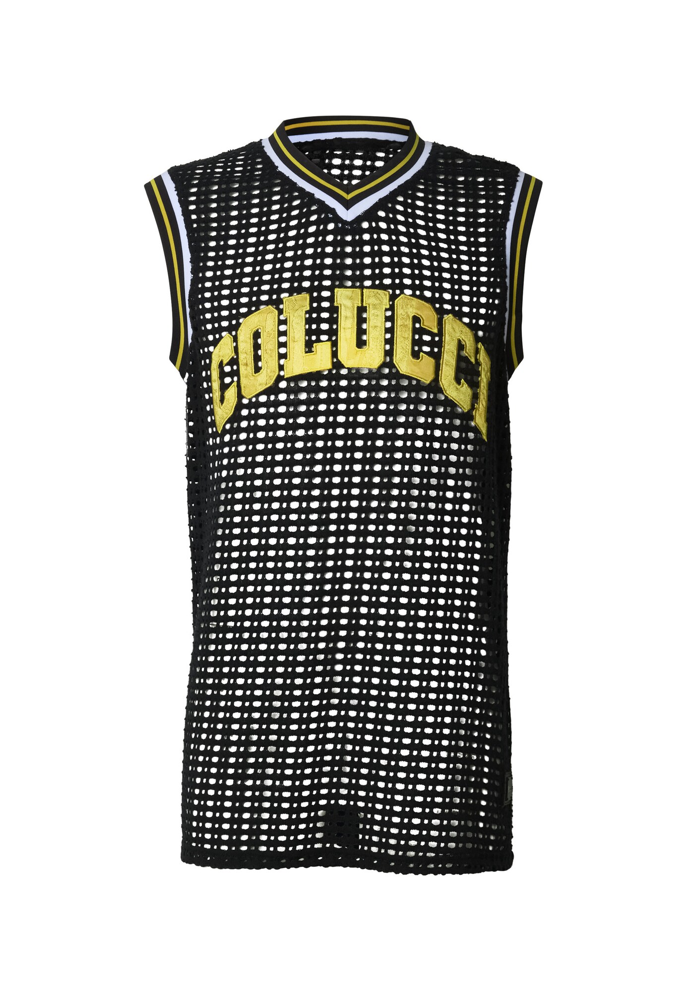 Colucci Camiseta  amarillo / negro / blanco