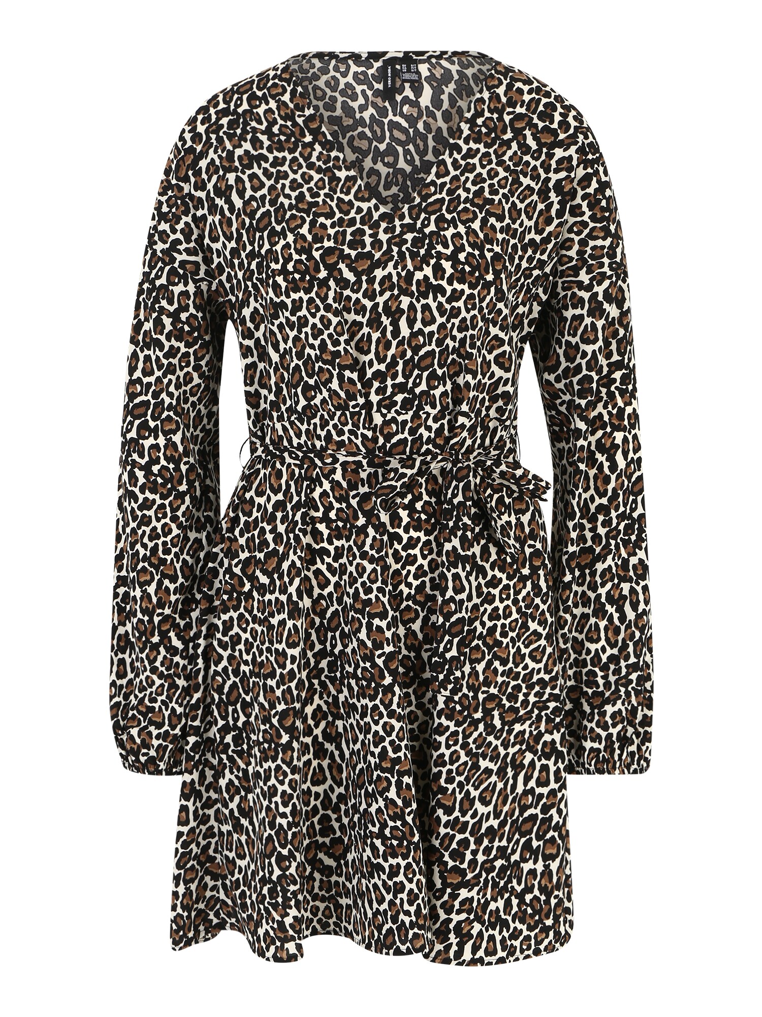 Vero Moda Tall Ruha 'NAJA'  krém / barna / világosbarna / fekete akciós termékkép 1