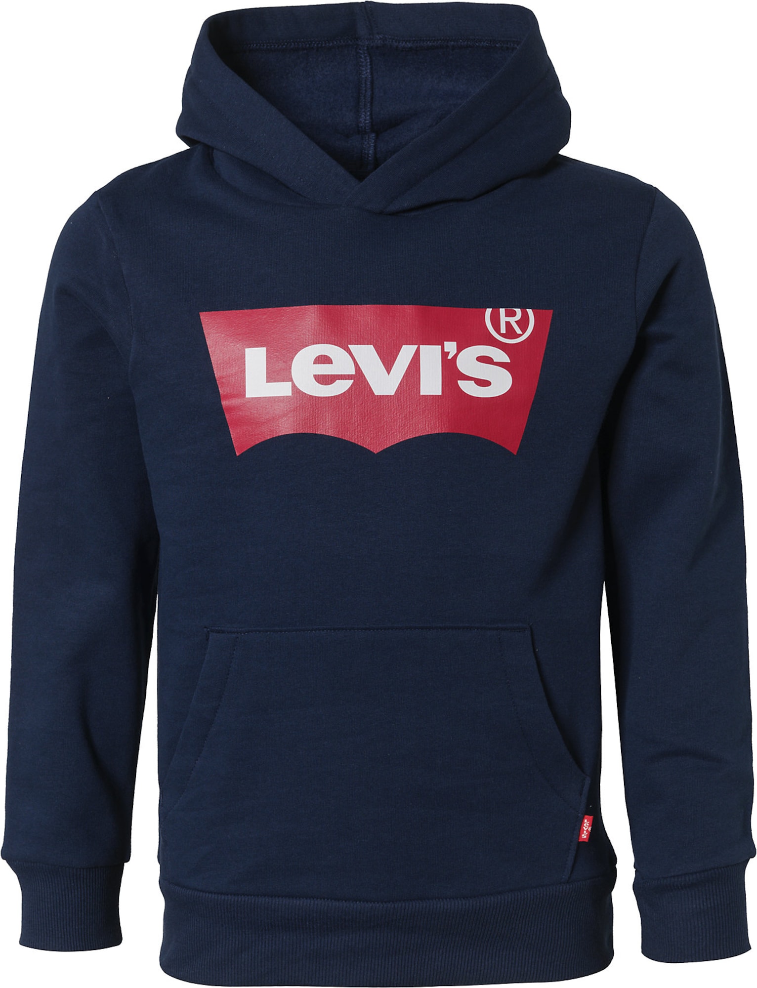 Levi's Kids Mikina  tmavomodrá / karmínovo červená