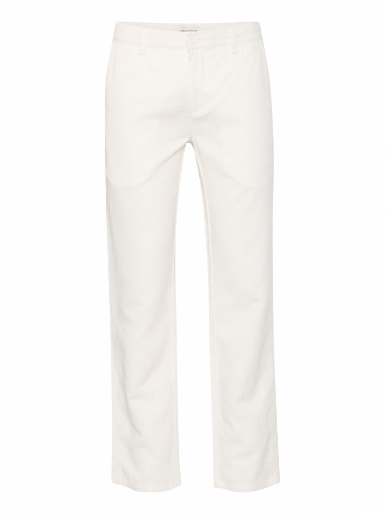 Casual Friday Leinenhose 'CFPANDRUP' Herren Größe 33 beige