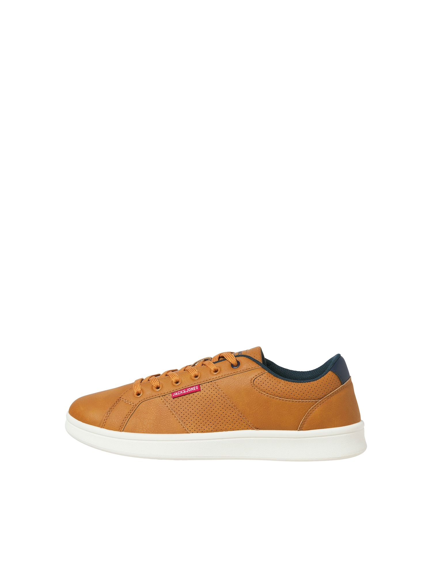 JACK & JONES Sneaker low  albastru marin / galben muștar