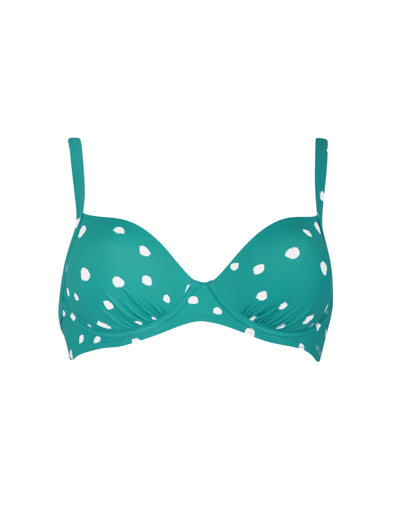 VIVID Sutien costum de baie  turcoaz / alb natural
