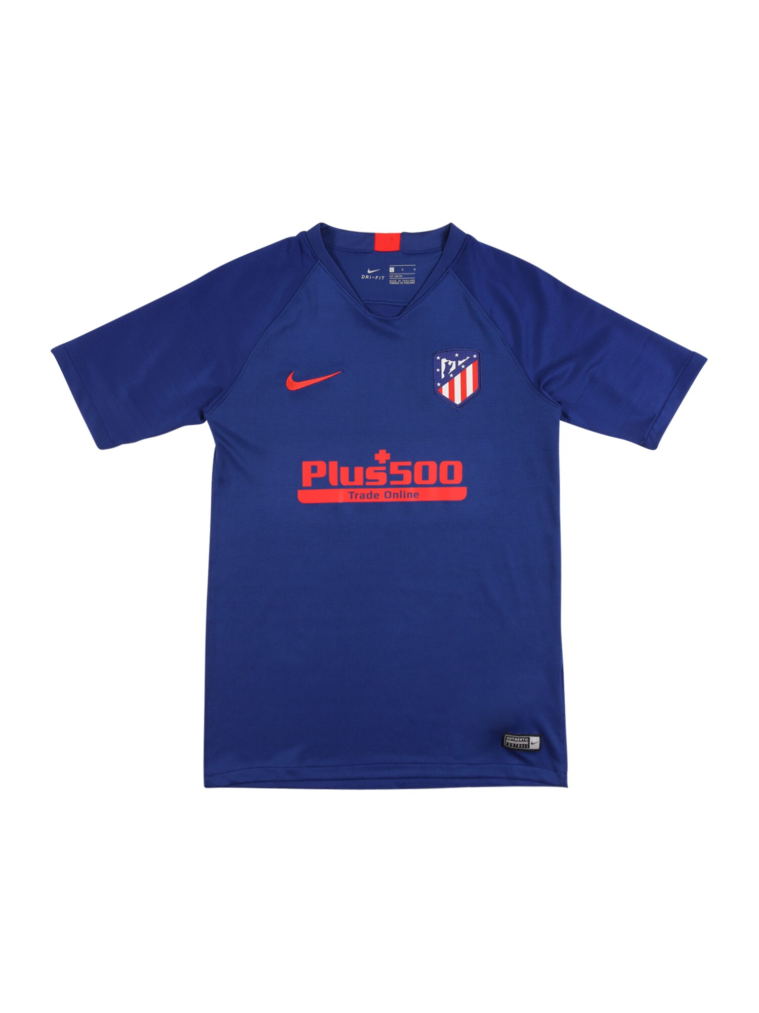 NIKE Sportiniai marškinėliai 'Atlético de Madrid Strike'  sodri mėlyna („karališka“) / melionų spalva / balta