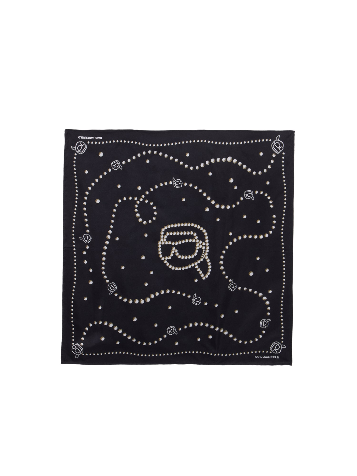 Karl Lagerfeld Batistă IKON negru / alb
