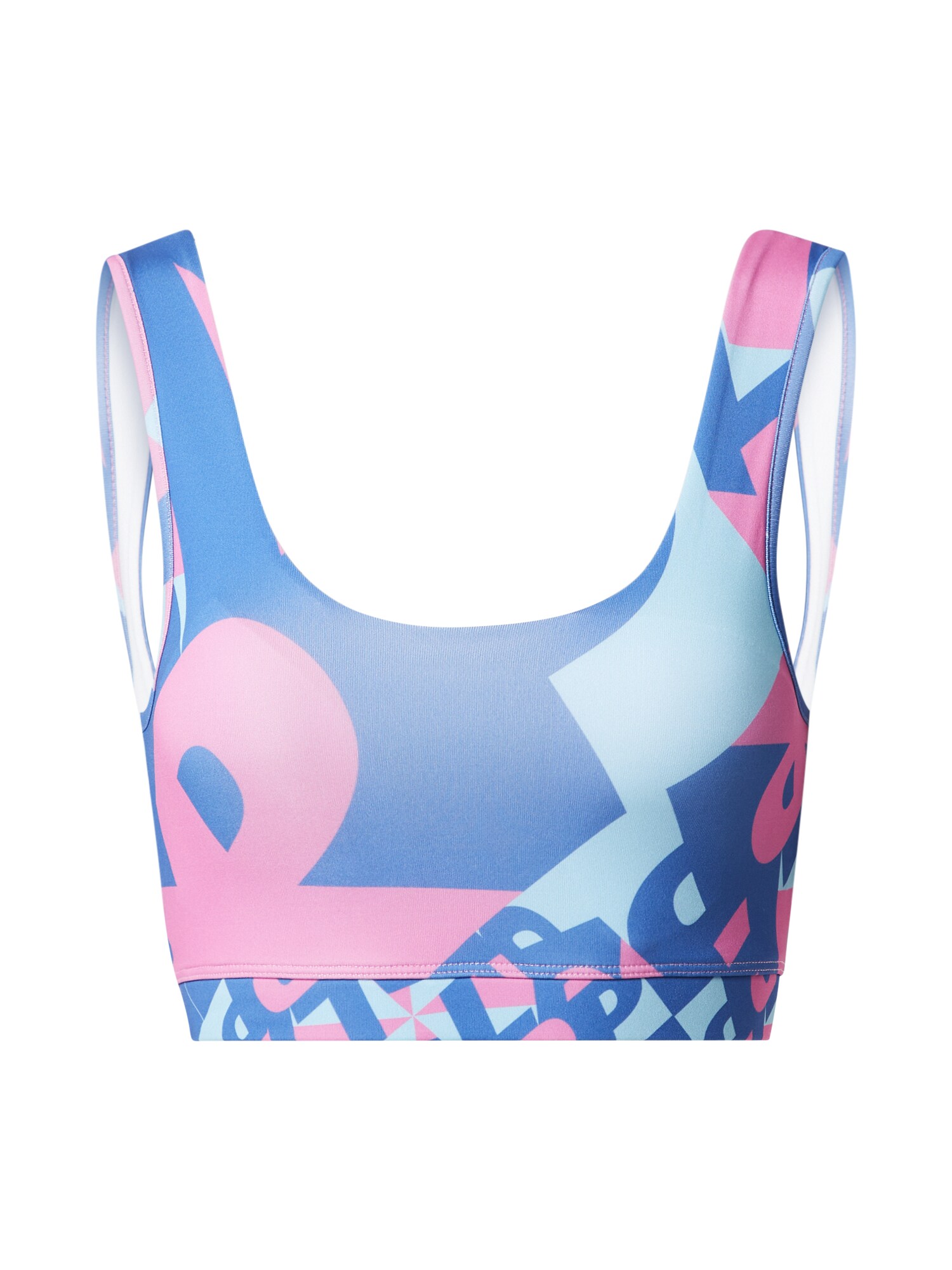 Lapp the Brand Sportinė liemenėlė šviesiai mėlyna / violetinė-mėlyna / šviesiai rožinė