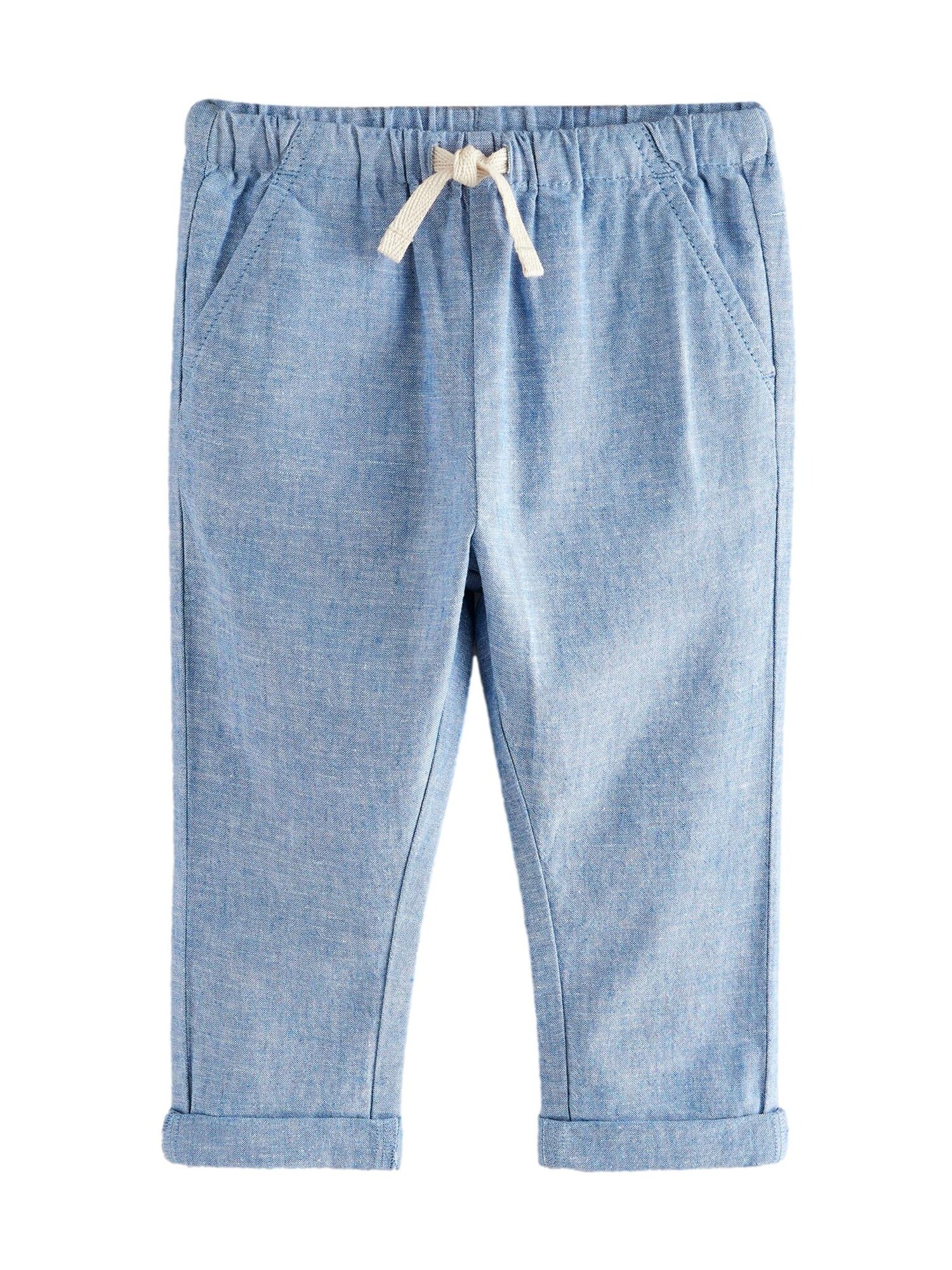 Next Pantaloni  albastru amestec