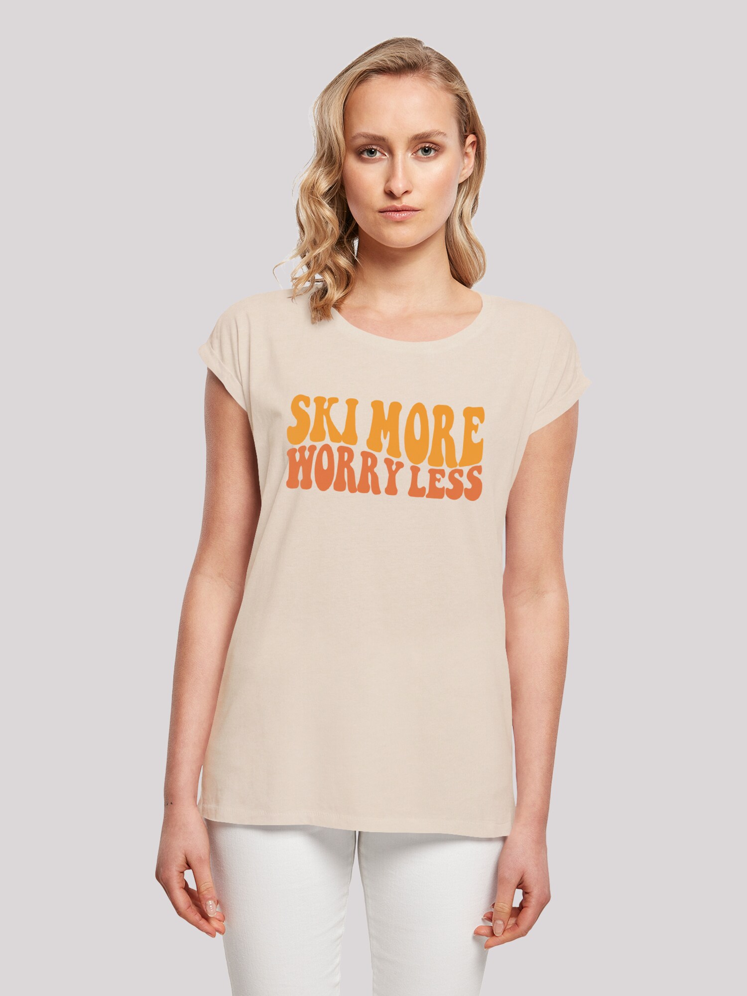 Thumbnail - F4NT4STIC T-Shirt Ski More Worry Less