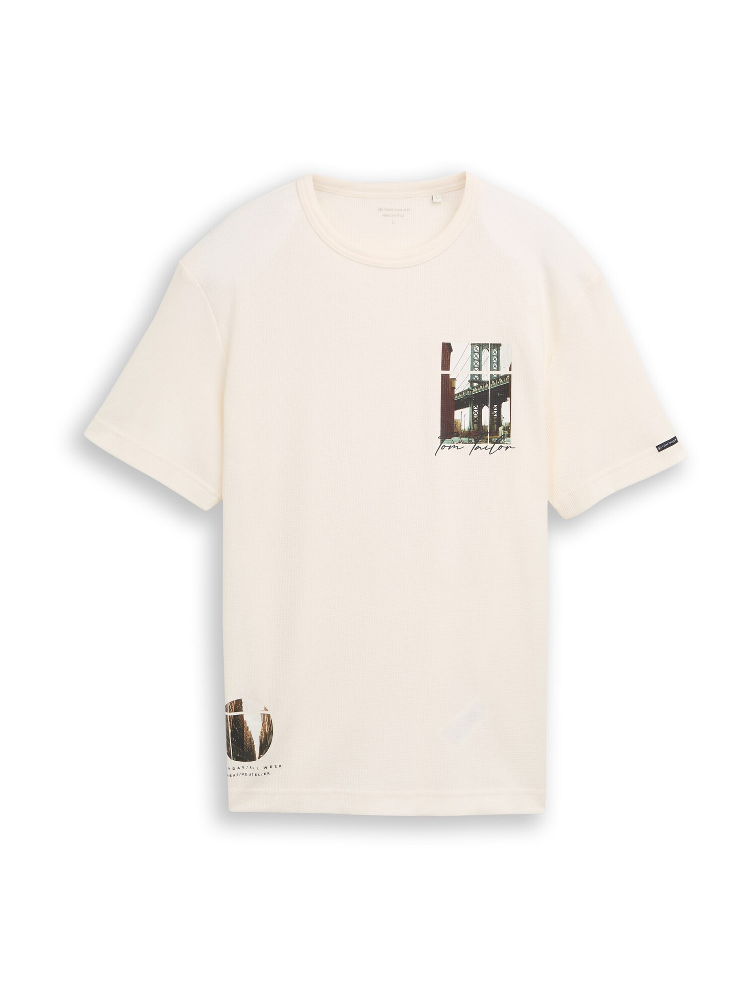 TOM TAILOR Tricou  bej deschis