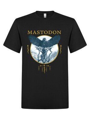 Mastodon Camiseta 'Mastodon Hush and Grim T-Shirt'  negro