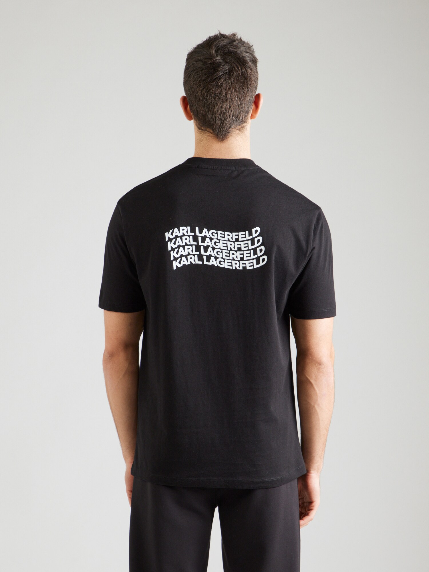 Karl Lagerfeld Camiseta  negro / blanco – imagen 43