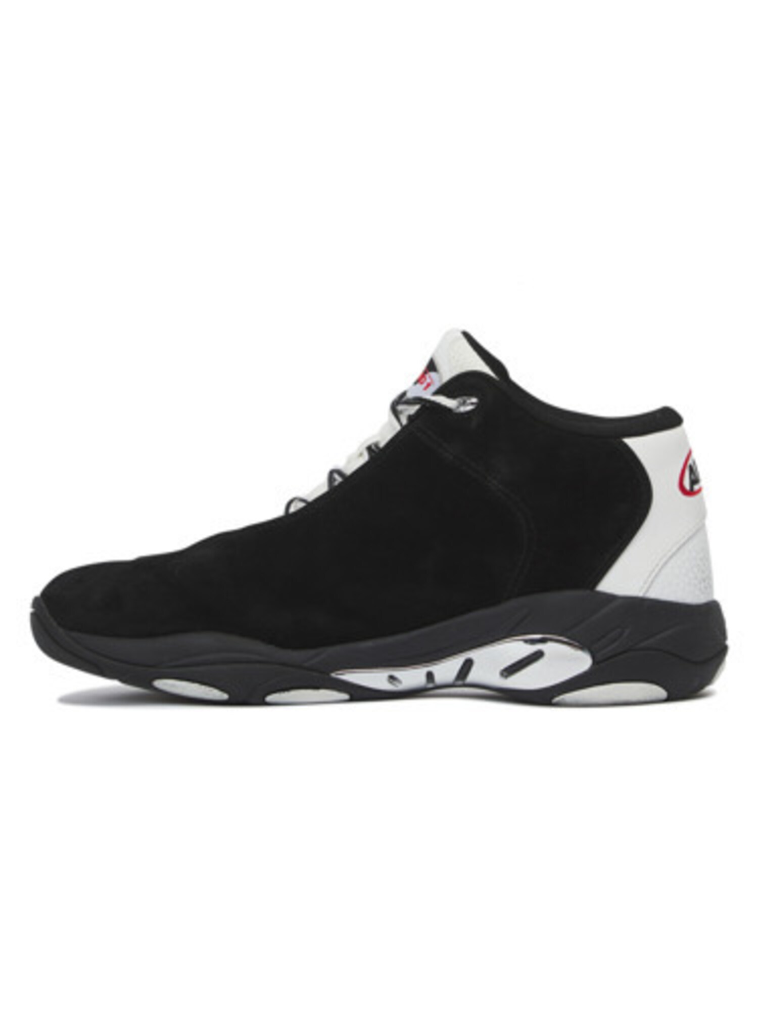 AND1 Sneaker low  negru / alb