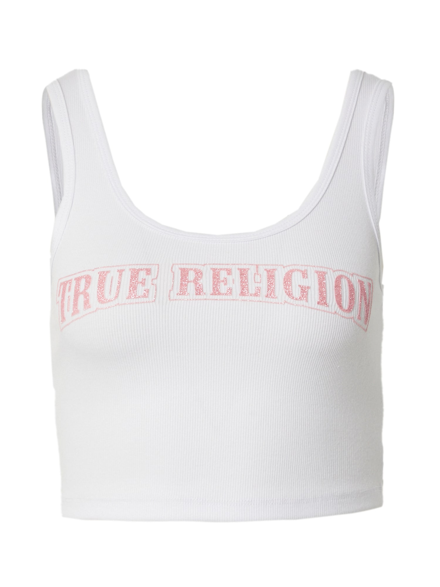 True Religion Top  ružová / biela