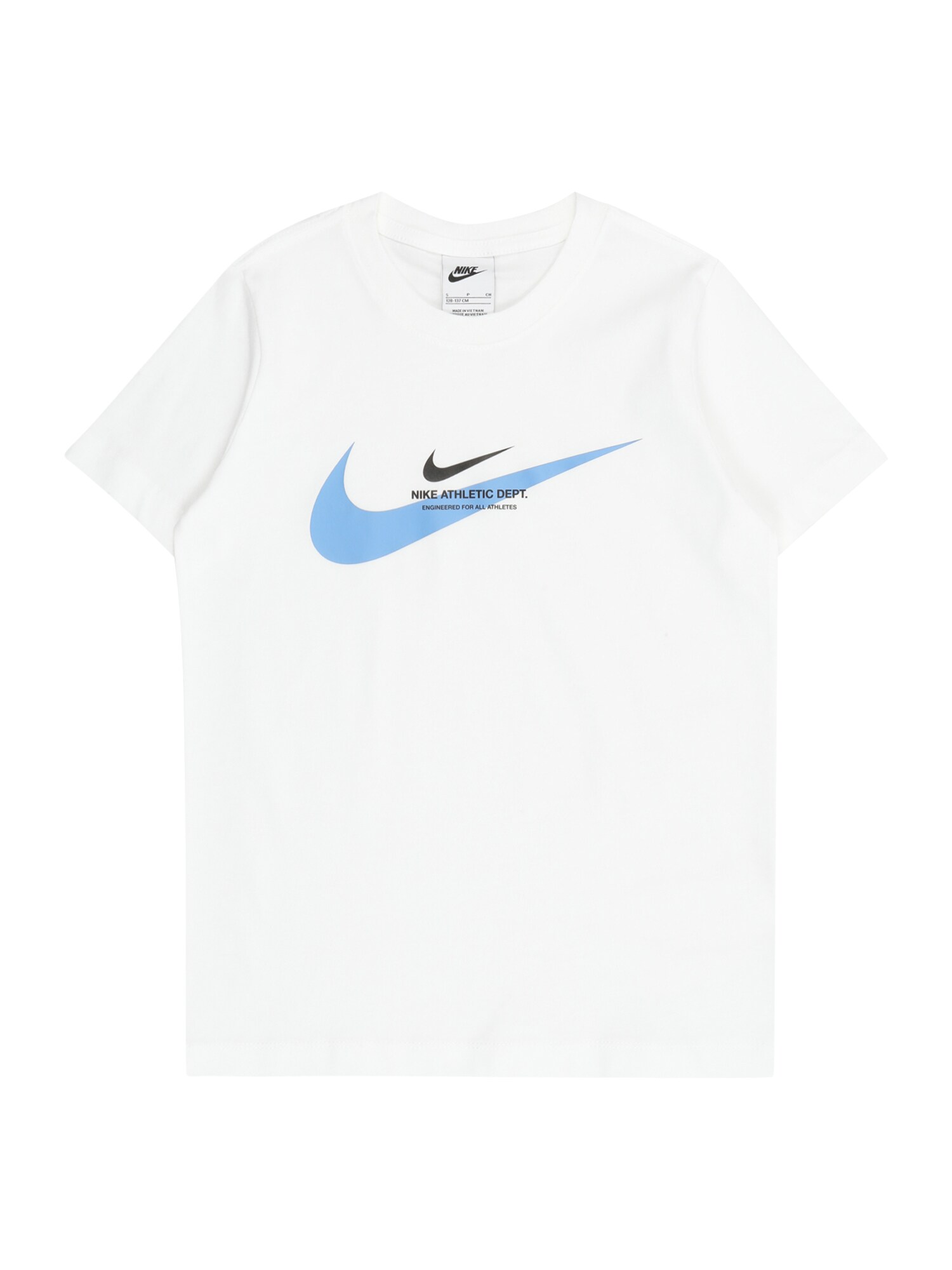 Nike Sportswear Tricou  albastru deschis / negru / alb