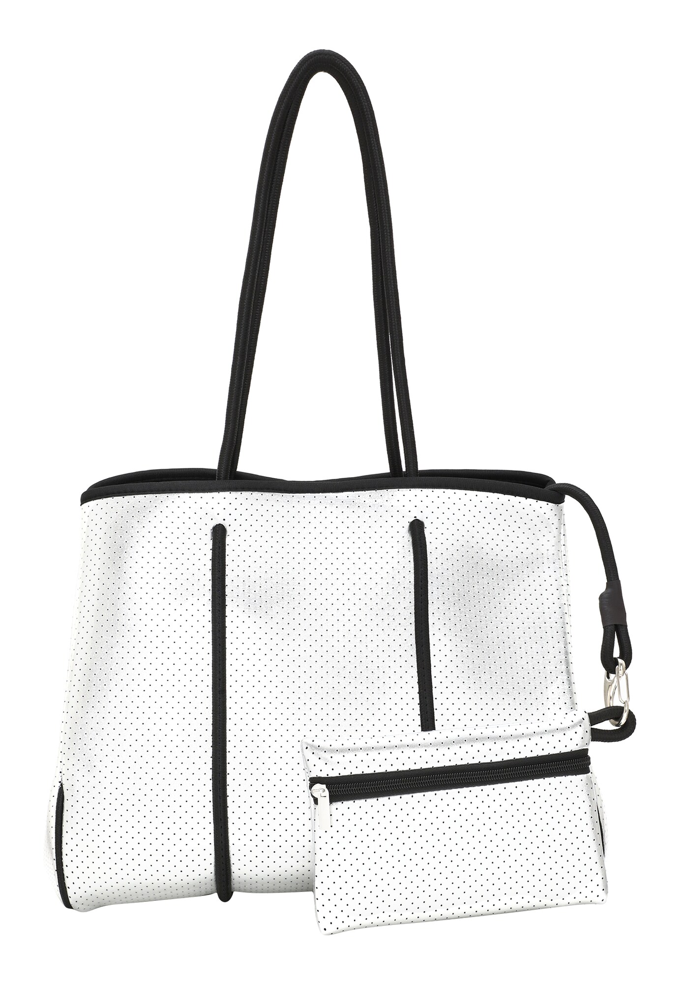 FELIPA Shopper negro / plata