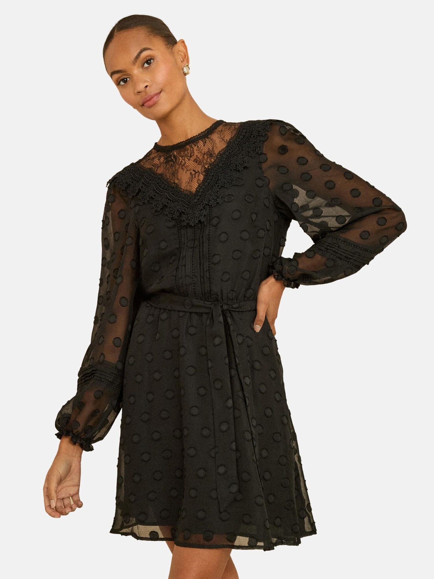 love & roses Rochie  negru
