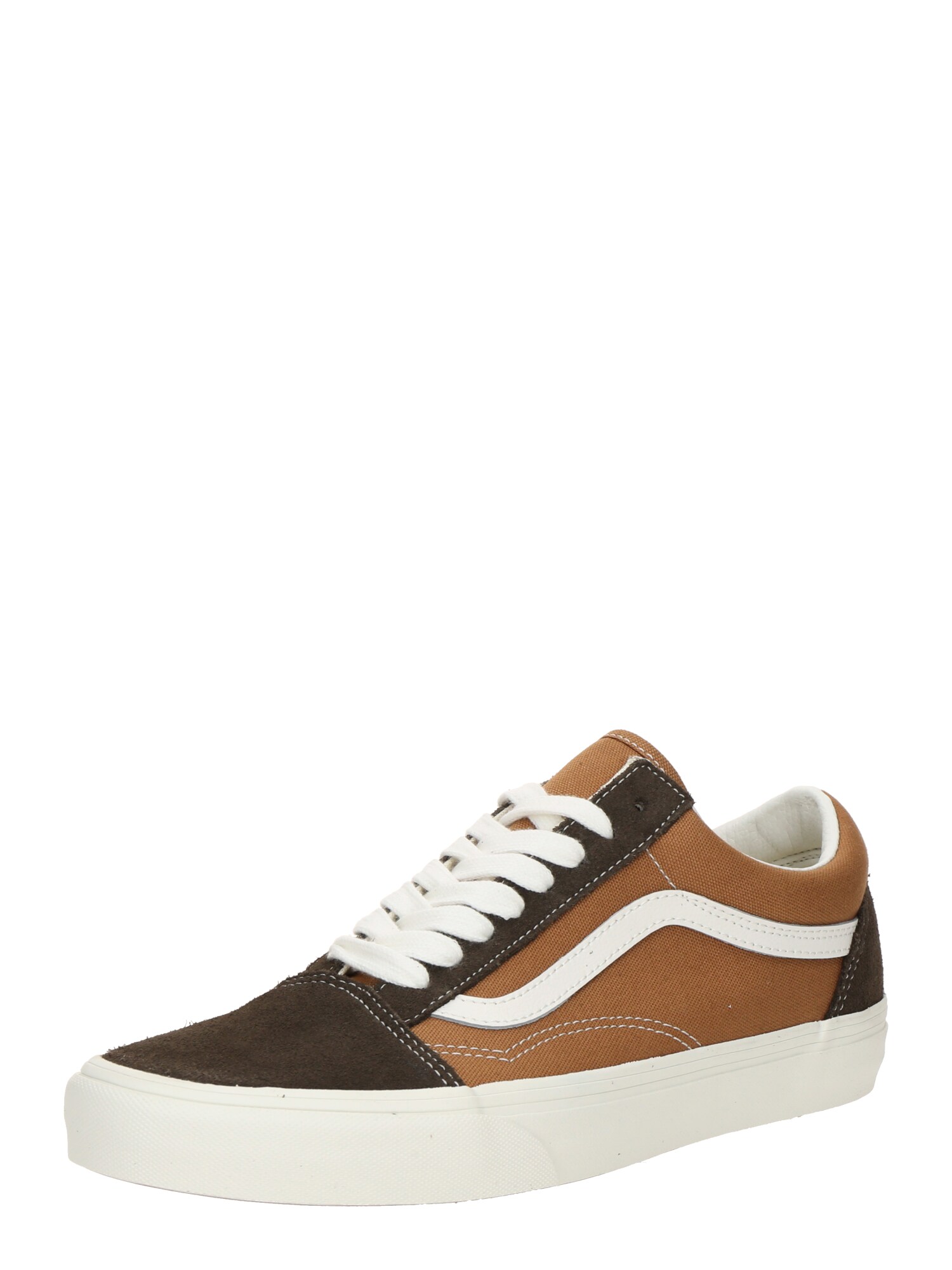 VANS Rövid szárú sportcipők 'Old Skool'  barna / karamell / fehér akciós termékkép 1