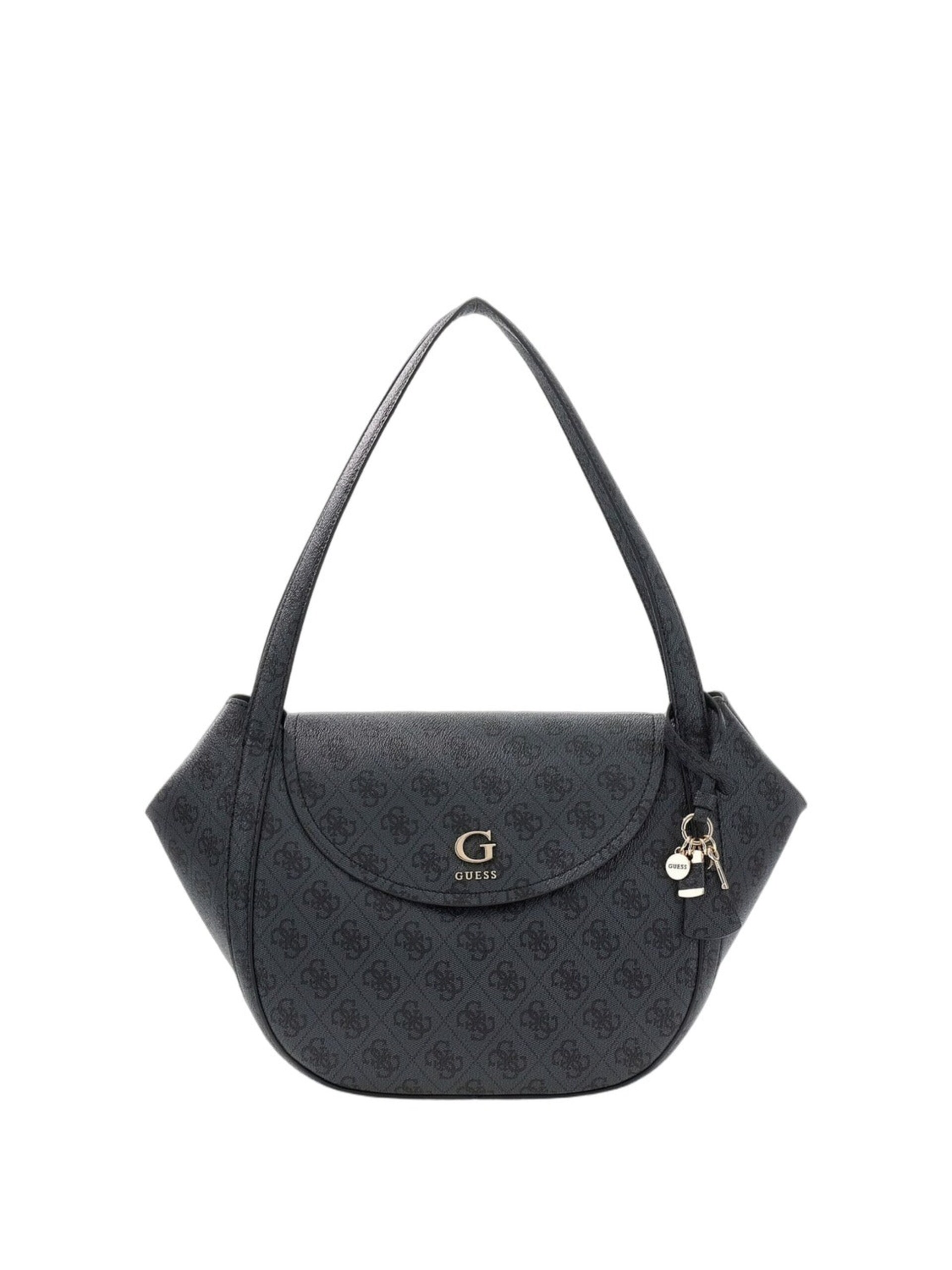 Guess Handväska 'Guess Sac à Rabat Coleen Monogramme Coal Logo' dam