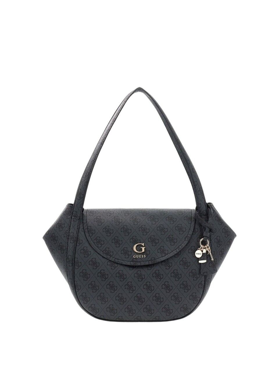 Handväska 'Guess Sac à Rabat Coleen Monogramme Coal Logo'