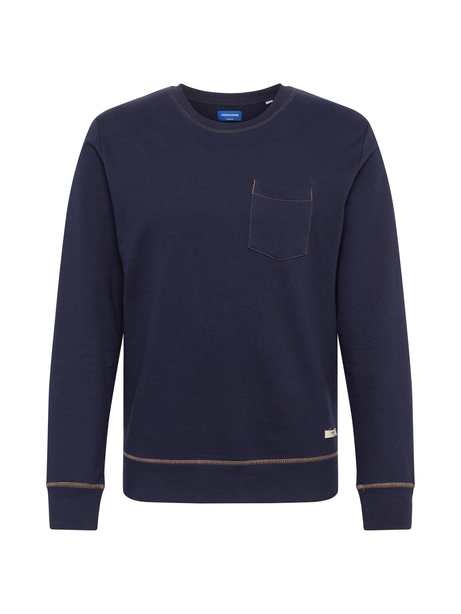 JACK & JONES Megztinis be užsegimo 'Orchoto'  tamsiai mėlyna