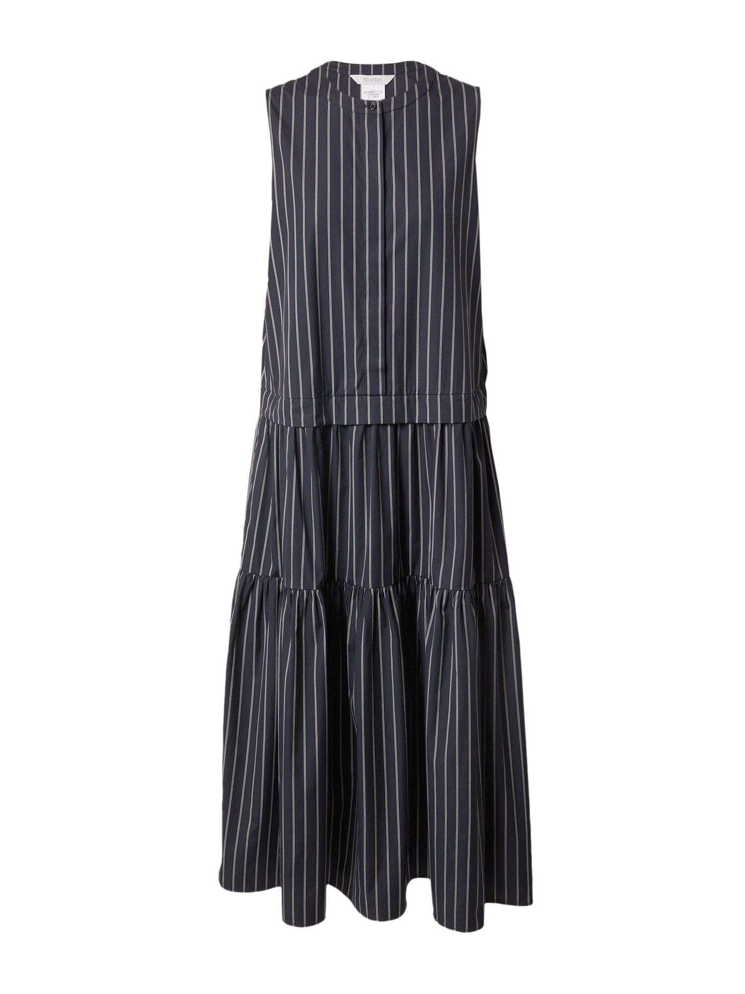 Max Mara Leisure Vestido 'MEGATON'  preto / branco