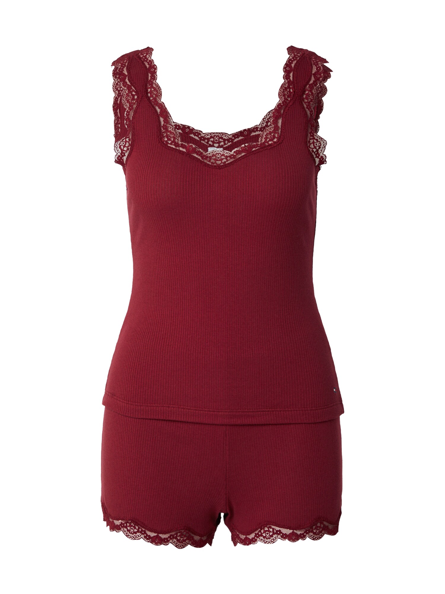 Tommy Hilfiger Underwear Pantaloni scurți  rubiniu