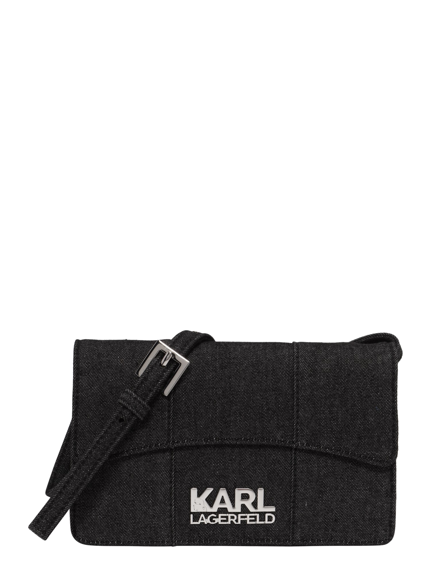 Karl Lagerfeld Válltáska  fekete melír akciós termékkép 1