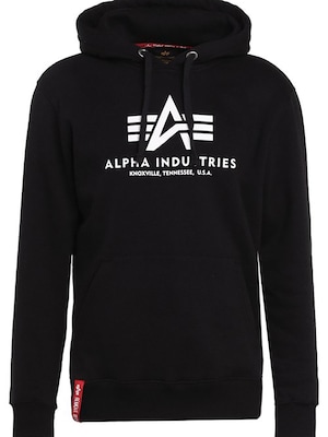 ALPHA INDUSTRIES Sudadera 'Basic'  negro