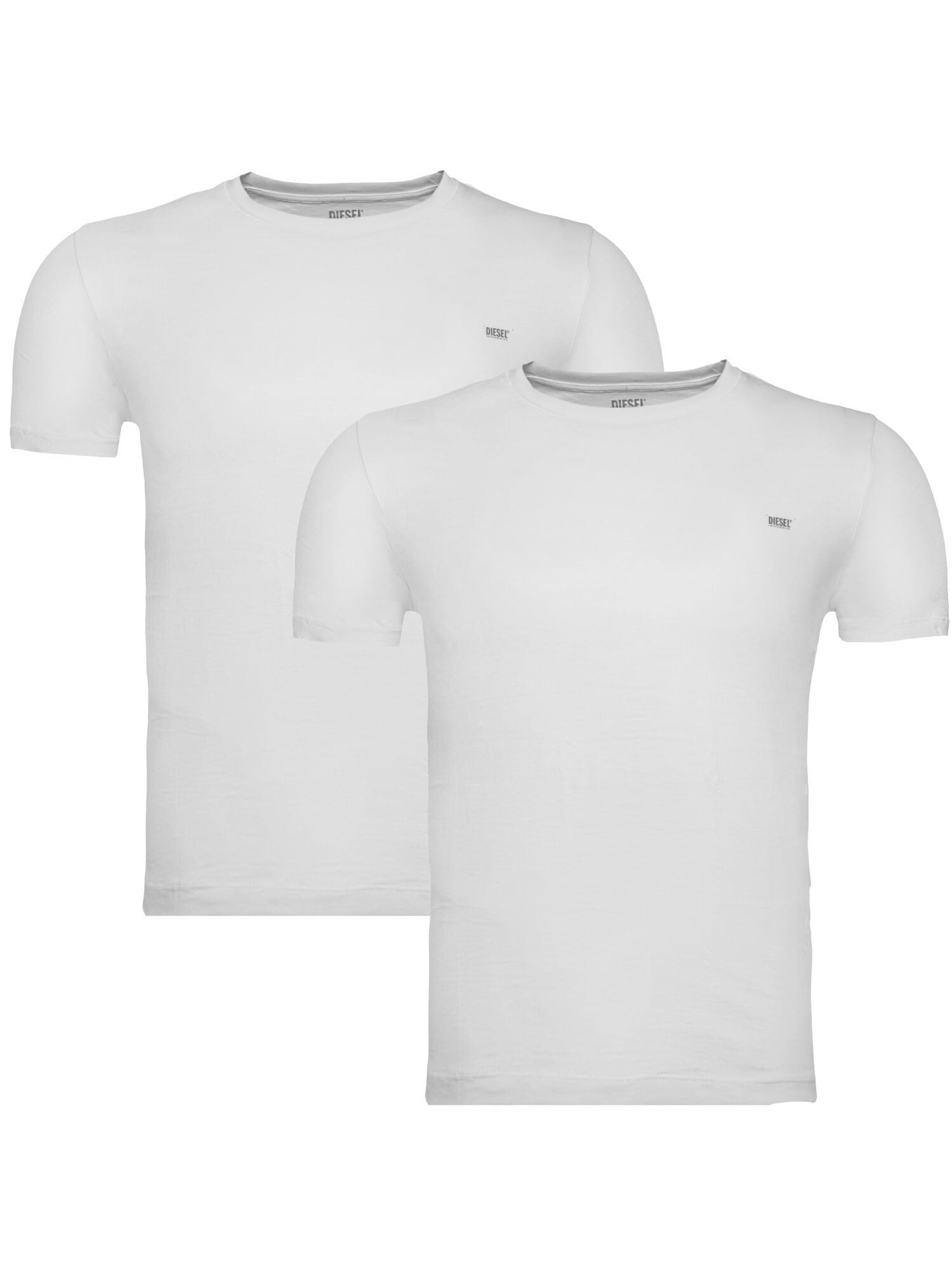 DIESEL Apatiniai marškinėliai pilka / balta