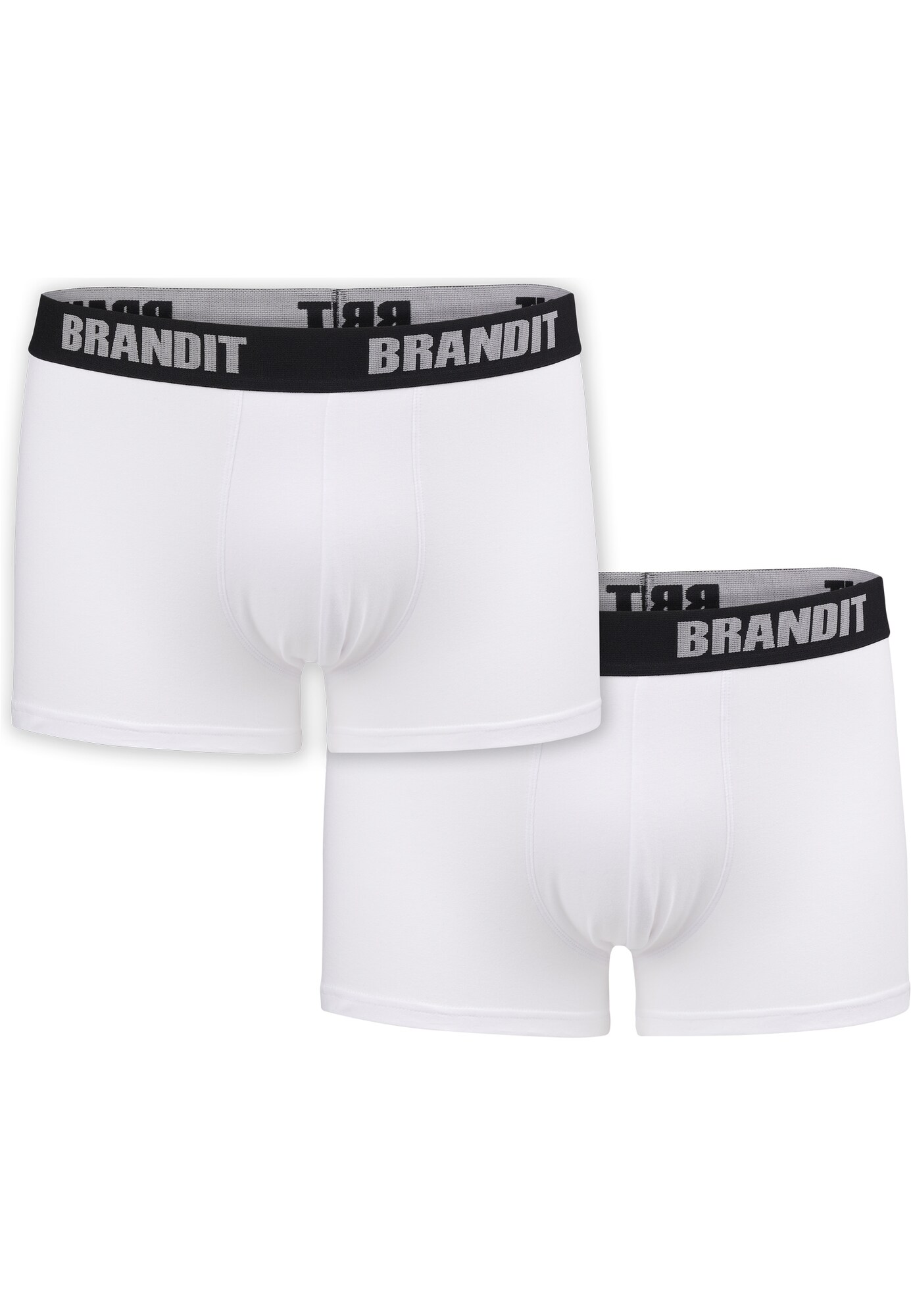 Brandit Boxerky  svetlosivá / čierna / biela