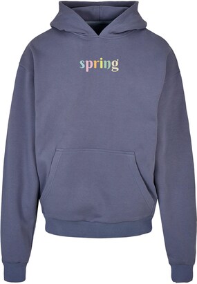 Merchcode Sweatshirt ‘Spring – Spring’ Blauw / Gemengde kleuren