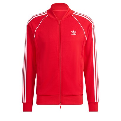 adidas Originals Sweatvest ‘Adicolor Classics Sst’ Rood / Wit