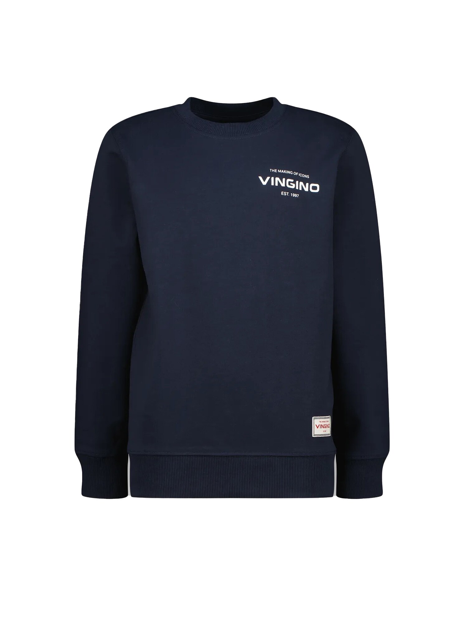 VINGINO Bluză de molton  albastru noapte / alb