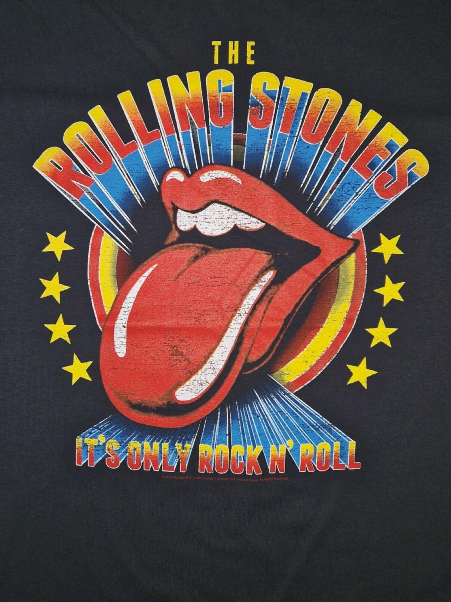 THE ROLLING STONES Camiseta 'Rolling Stones It´s Only Rock And Roll T-Shirt'  negro – imagen 4