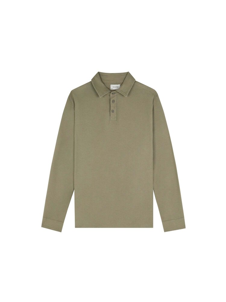 Scalpers Reverse Polo ' ' Herren Größe XL grün / khaki