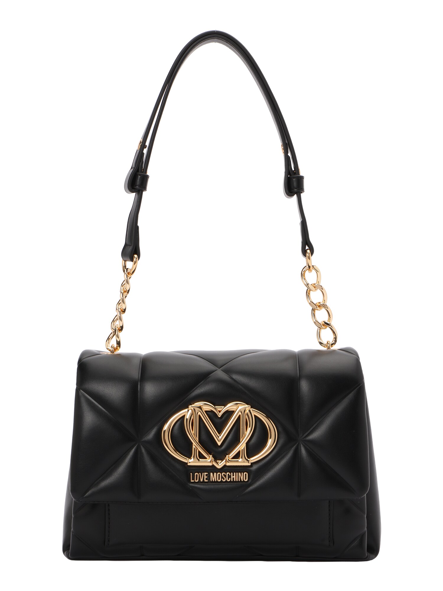 Love Moschino Geantă de umăr  auriu / negru