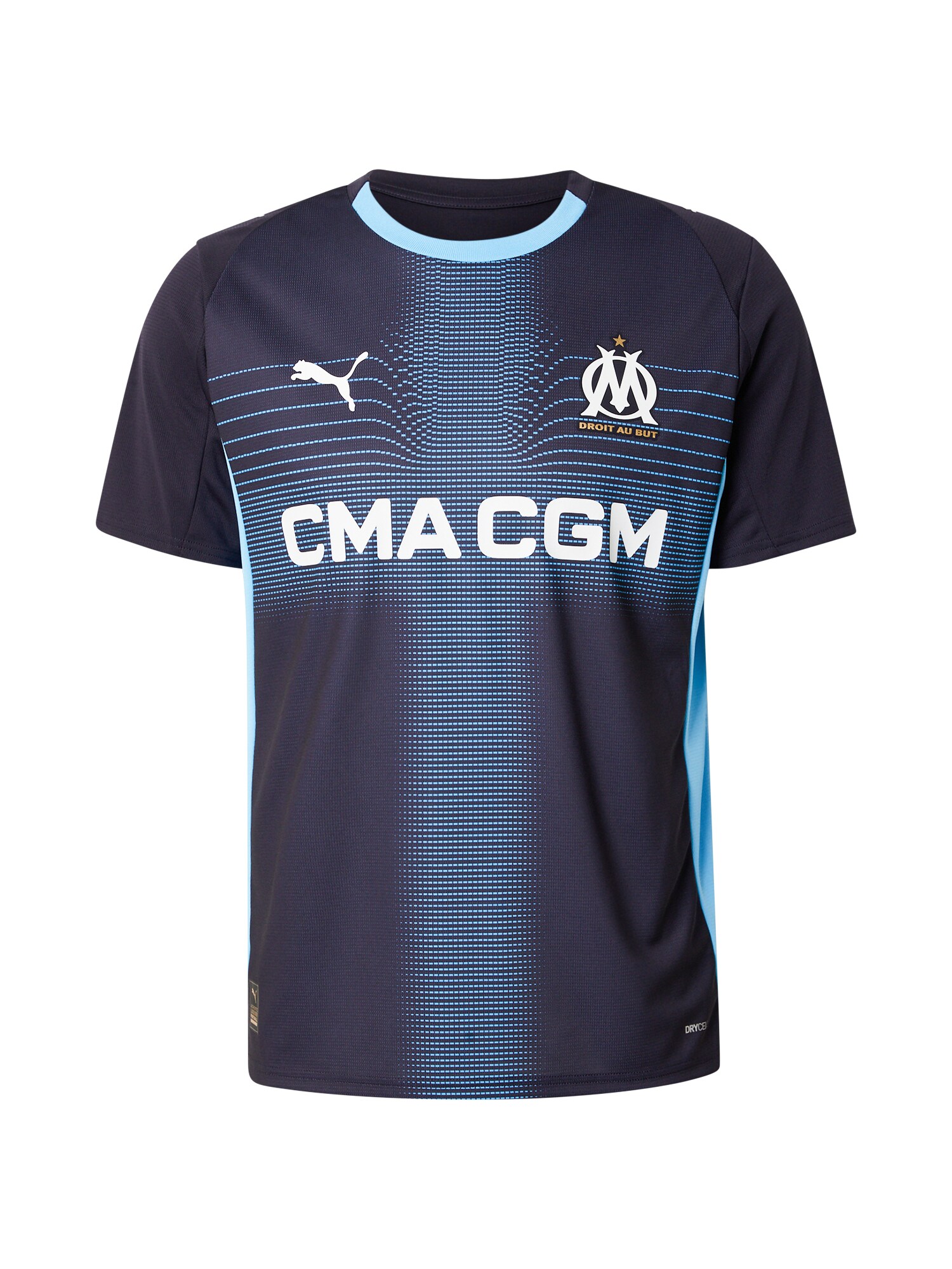 Puma Tricot 'Olympique De Marseille 25/26' Lichtblauw / Donkerblauw / Wit